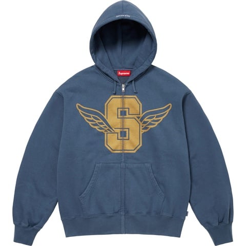 Wings Zip Up Hooded Sweatshirt - Supreme