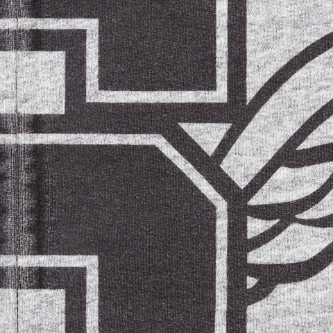 Supreme Wings Zip Up Hooded Sweatshirt - Heather Grey