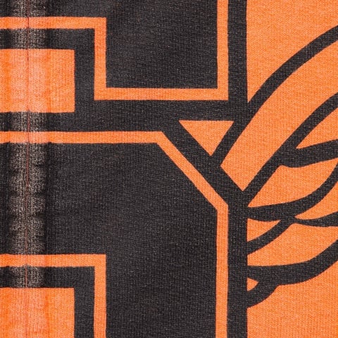 Supreme Wings Zip Up Hooded Sweatshirt - Light Orange