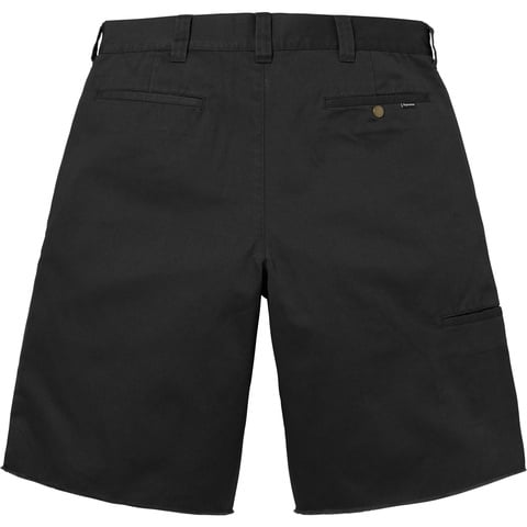 Supreme Work Short Black ブラック ショートパンツ Work Short - spring/summer 2025 - Supreme