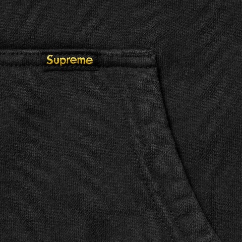 Supreme Work Zip Up Hooded Sweatshirt - Black