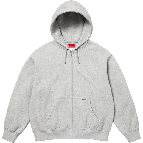 Work Zip Up Hooded Sweatshirt - spring/summer 2025 - Supreme