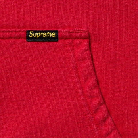 Supreme Work Zip Up Hooded Sweatshirt - Red