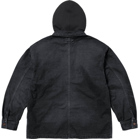 Worn Hooded Chore Coat - spring/summer 2025 - Supreme