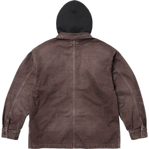Worn Hooded Chore Coat - spring/summer 2025 - Supreme