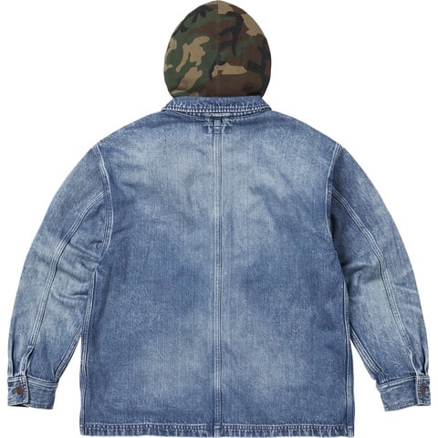 Worn Hooded Chore Coat - spring/summer 2025 - Supreme Worn Hooded Chore Coat - spring/summer 2025 - Supreme