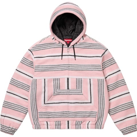 Woven Stripe Hooded Jacket - spring/summer 2025 - Supreme