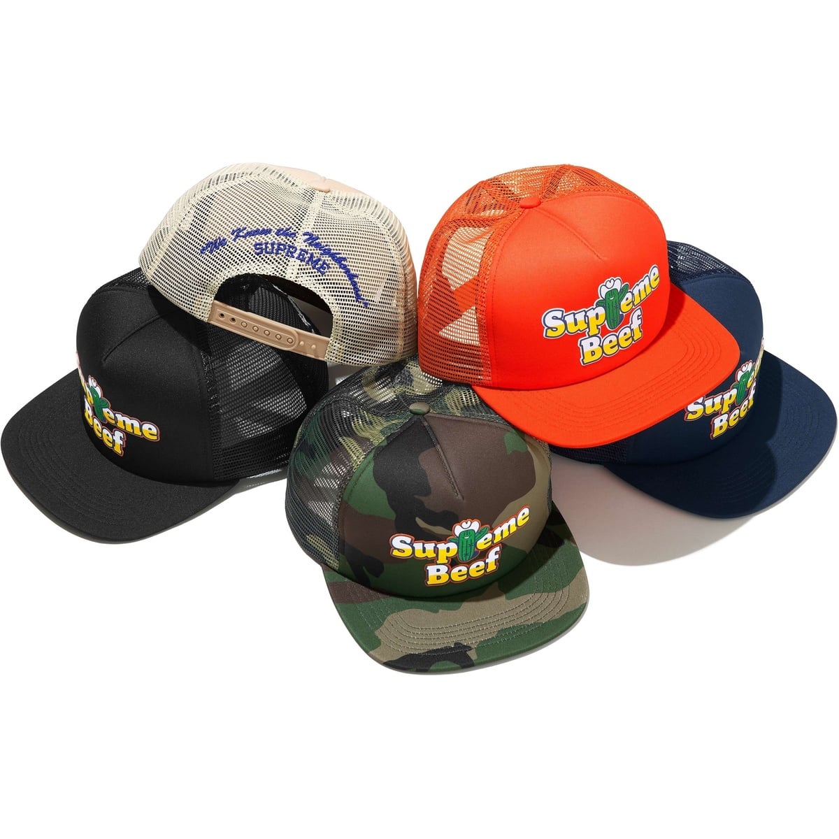 SUPREME Beef Mash Back 5-Panel メッシュキャップ Beef Mesh Back 5-Panel - spring/summer 2025 - Supreme