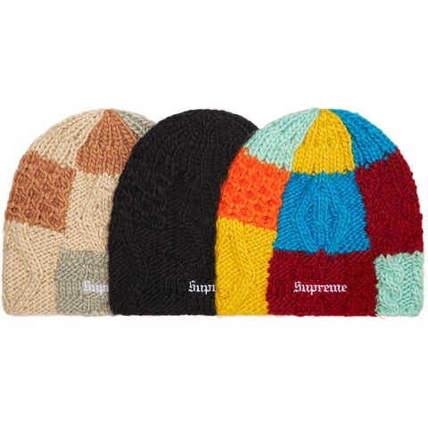 Supreme　Block Knit Beanie Block Knit Beanie - spring/summer 2025 - Supreme