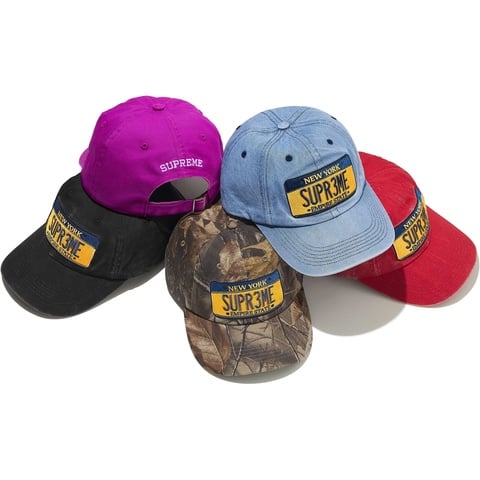 License Plate 6-Panel - spring/summer 2025 - Supreme
