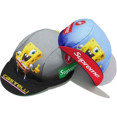 Supreme®/SpongeBob SquarePants Castelli® Cycling Cap - Supreme