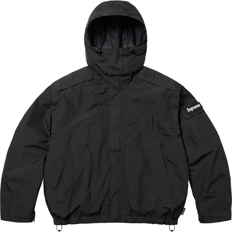 Supreme 2-in-1 GORE-TEX Shell + Quilted Liner Vest - Black