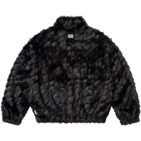 Supreme 2-Tone WINDSTOPPER® Faux Fur Jacket - Black