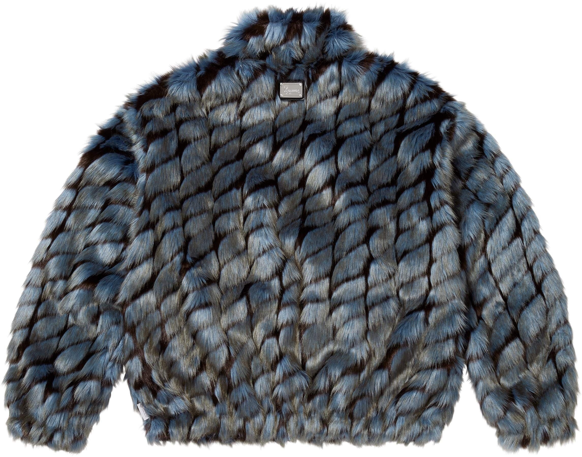 Supreme 2-Tone WINDSTOPPER Faux Fur Jacket (SS25) - $398