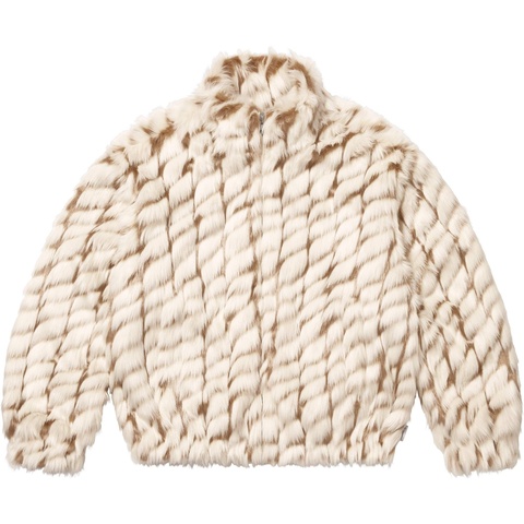 Supreme 2-Tone WINDSTOPPER® Faux Fur Jacket - Tan