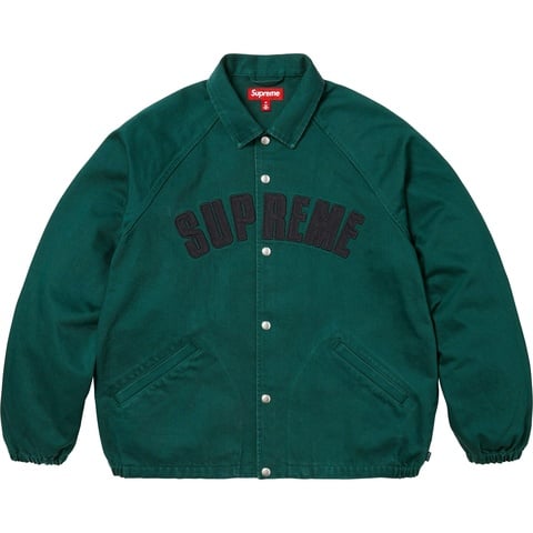 Supreme Arc Denim Coaches Jacket - Green