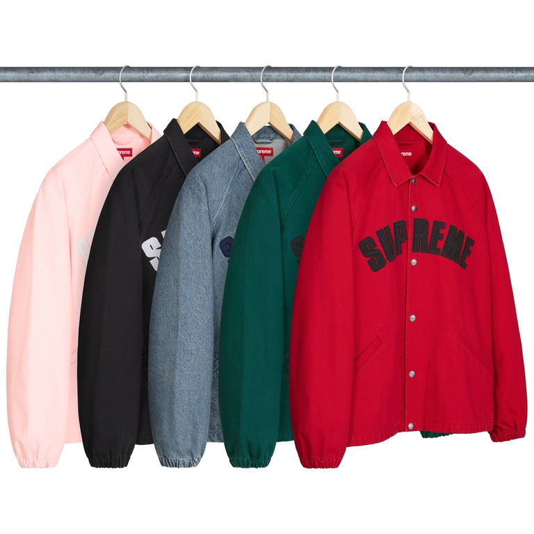 Supreme Arc Denim Coaches Jacket (spring/summer 2025) - $188.00
