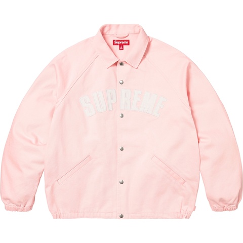 Supreme Arc Denim Coaches Jacket - Light Pink