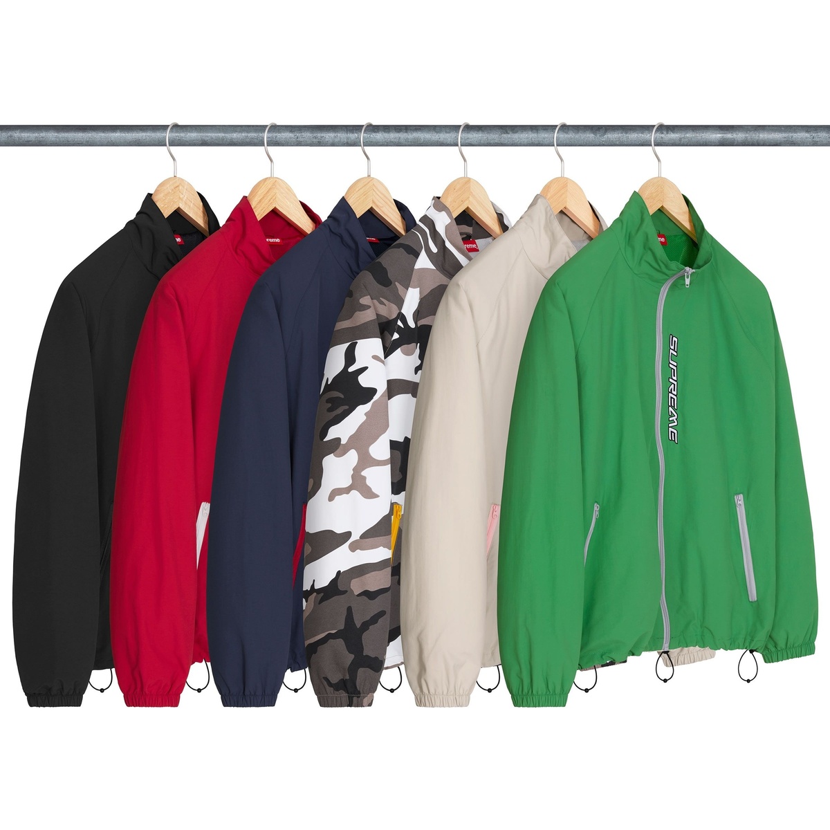 Contrast Zip Track Jacket - SupremeCommunity