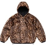 Supreme Faux Fur Reversible Hooded Track Jacket (SS25) - Black