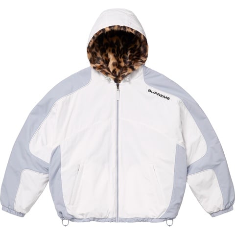 Faux Fur Reversible Hooded Track Jacket - Supreme