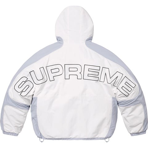 Supreme Faux Fur Reversible Hooded Track Jacket - White