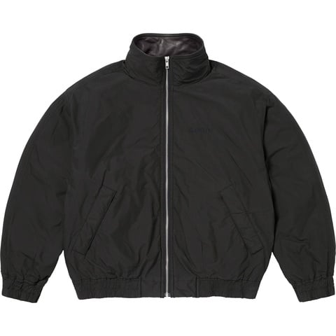 Leather Collar Utility Jacket - spring/summer 2025 - Supreme