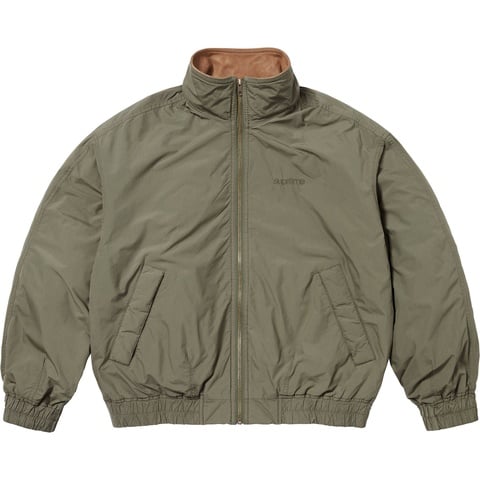 Leather Collar Utility Jacket - spring/summer 2025 - Supreme