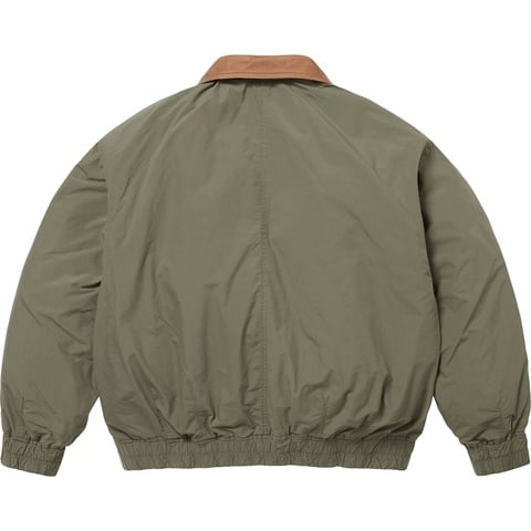 Leather Collar Utility Jacket - spring/summer 2025 - Supreme