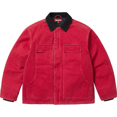 ジャケット・アウター Supreme Old English Canvas Work Jacket Spring/Summer 2025 Preview – Supreme