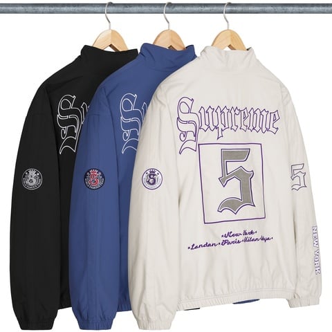 Old English Track Jacket - spring/summer 2025 - Supreme