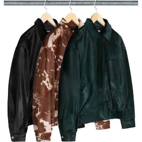Supreme Ponyhair Varsity Jacket - $1198.00