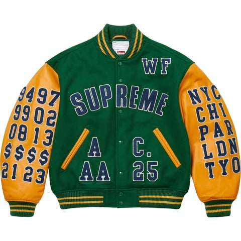 Supreme Praises Varsity Jacket - Green