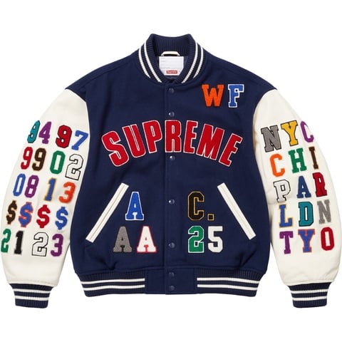 Praises Varsity Jacket - spring/summer 2025 - Supreme
