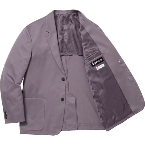 Supreme Sea Island Cotton Suit - Purple
