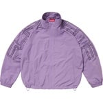 Supreme Spellout Embroidered Track Jacket (SS25) - Dusty Purple