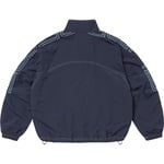 Supreme Spellout Embroidered Track Jacket (SS25) - Navy