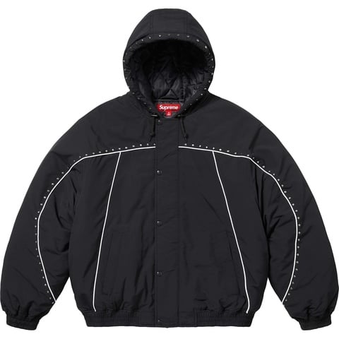Supreme Studded Stadium Jacket - Black