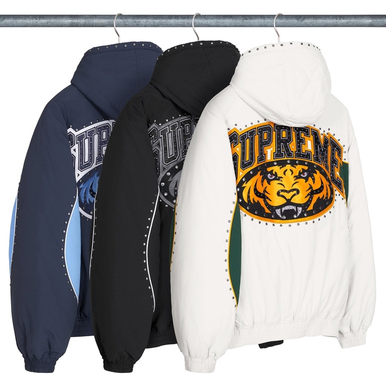 Supreme Studded Stadium Jacket (spring/summer 2025) - $398.00