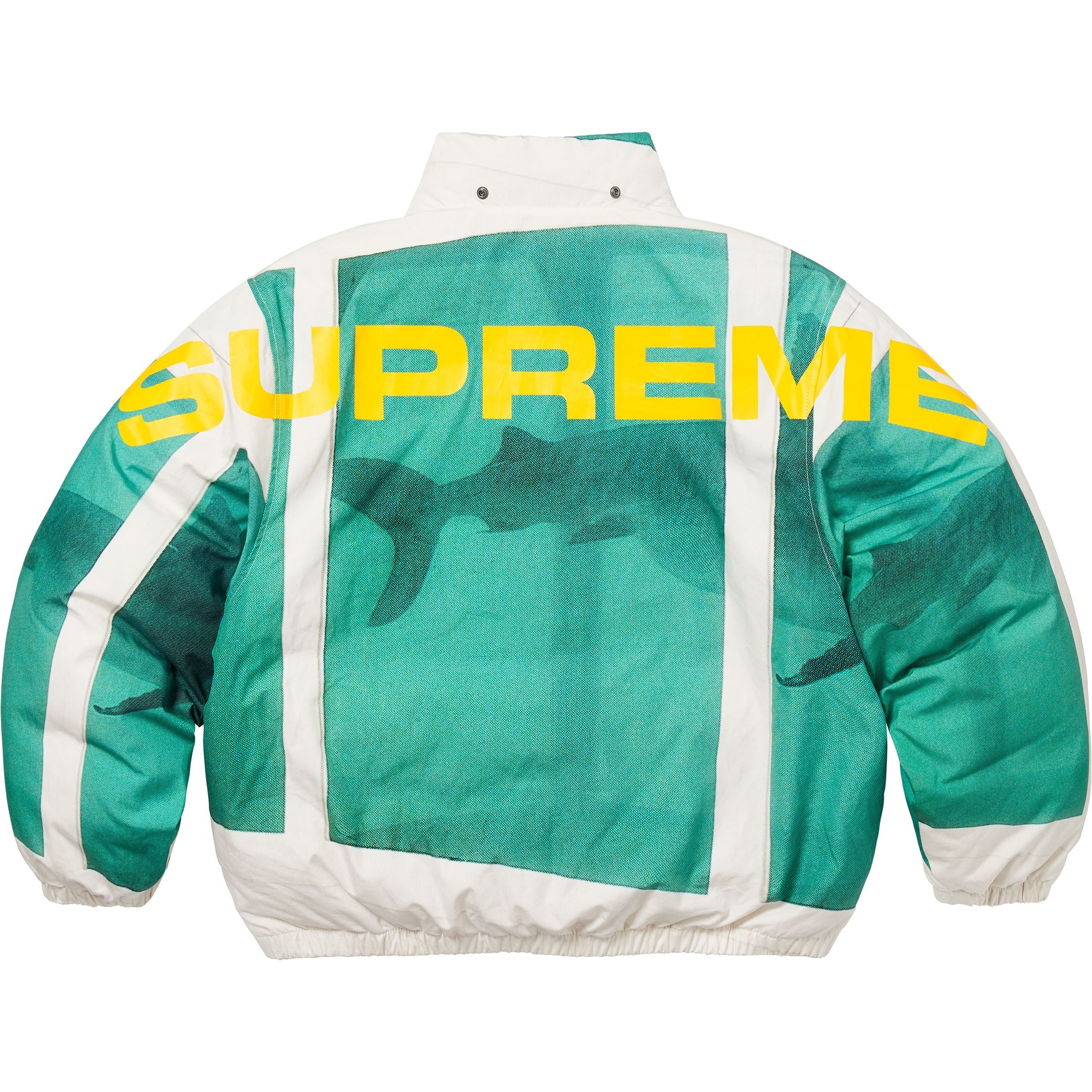 Supreme Supreme Damien Hirst Down Puffer Jacket (SS25) - White - $488