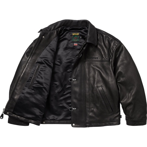 Supreme®/Schott® Leather Clip Jacket - Supreme