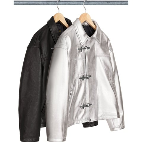 Supreme®/Schott® Leather Clip Jacket - Supreme