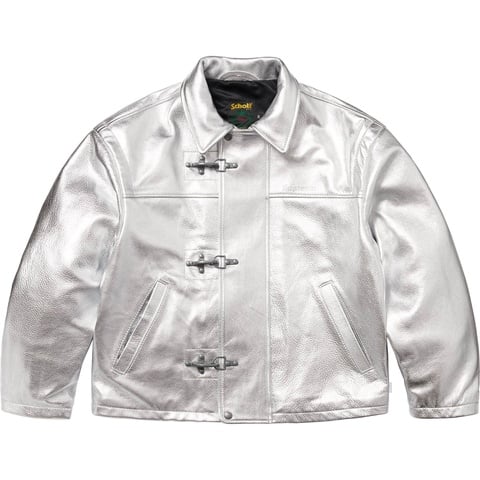 Supreme®/Schott® Leather Clip Jacket - Supreme