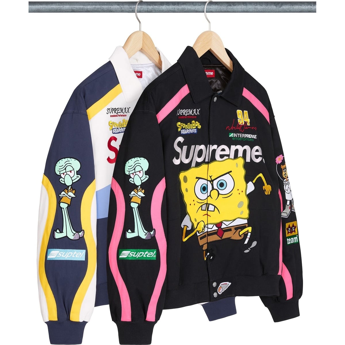 Supreme®/SpongeBob SquarePants Jeff Hamilton Racing Jacket