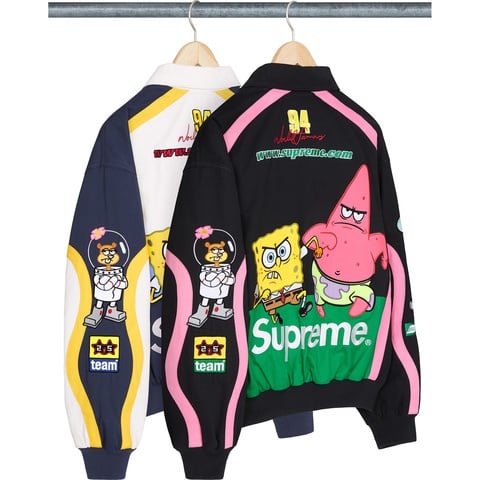 Supreme®/SpongeBob SquarePants Jeff Hamilton Racing Jacket - Supreme