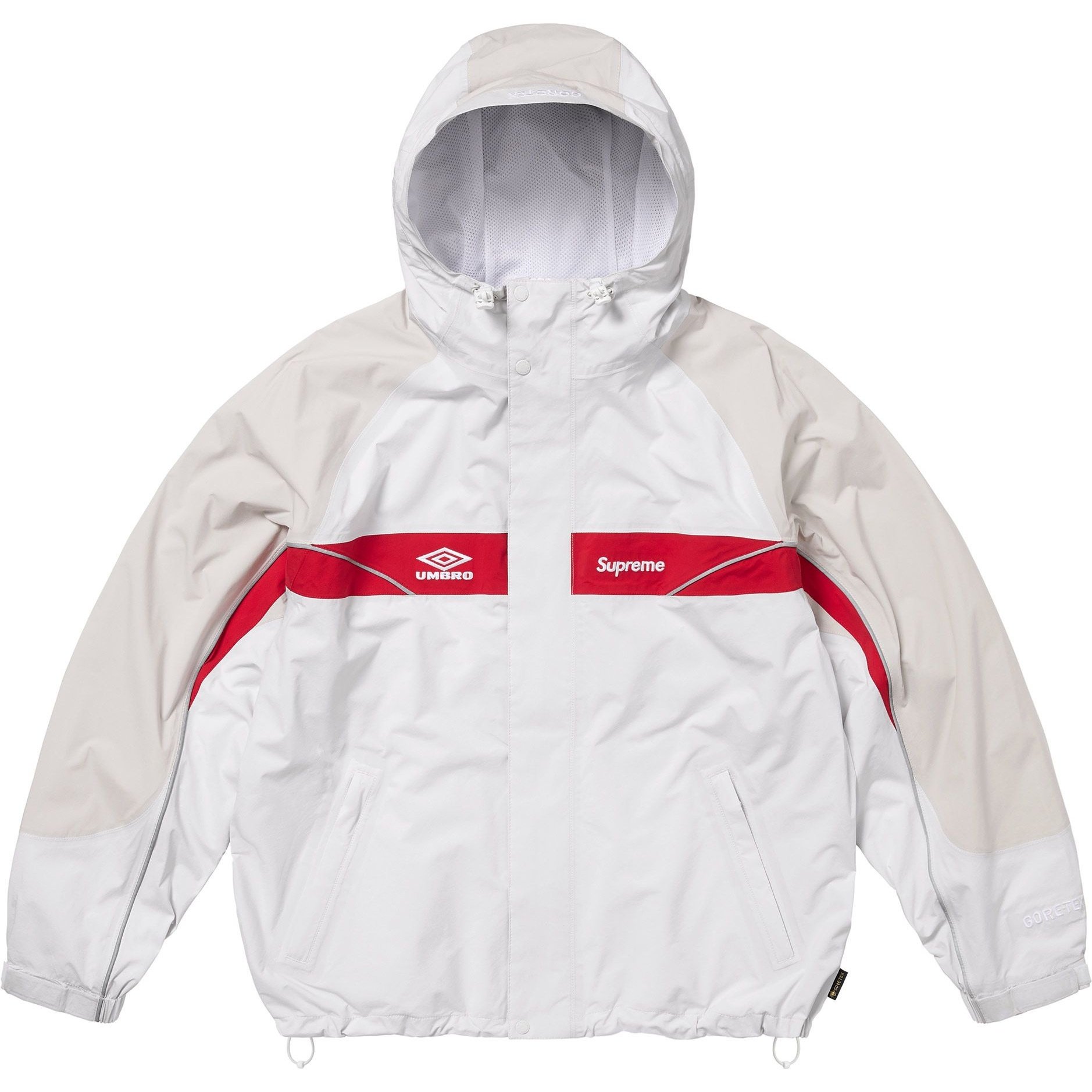 Supreme Supreme Umbro GORE-TEX Hooded Jacket (SS25) - White - $448