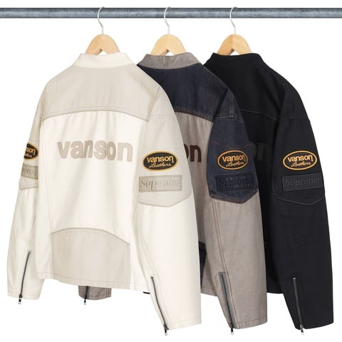 Supreme®/Vanson Leathers® Cordura® Cotton Jacket - Supreme