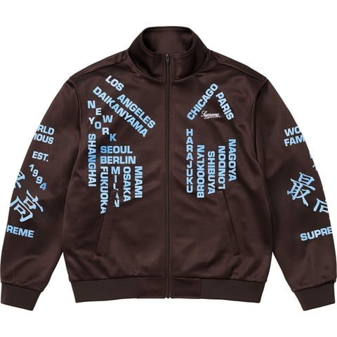 スケートボード Supreme Worldwide Tricot Track Jacket Worldwide Tricot Track Jacket - spring/summer 2025 - Supreme