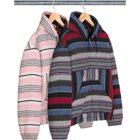 Woven Stripe Hooded Jacket - spring/summer 2025 - Supreme