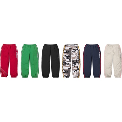 Contrast Zip Warm Up Pant - spring/summer 2025 - Supreme